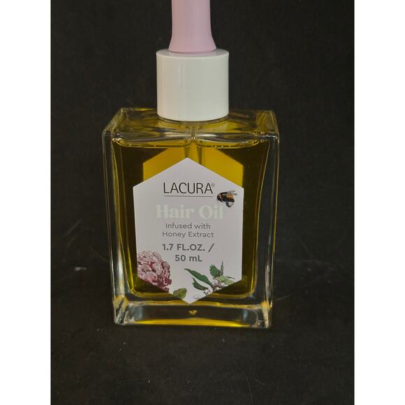 366A. NIB Lacura Hair Oil Infused with Honey Extract; 1.7 fl.oz. - Picture 1 of 3